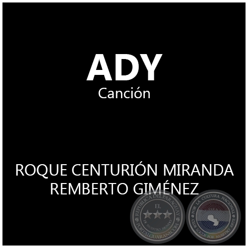 ADY - Cancin de REMBERTO GIMNEZ